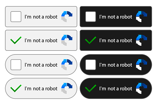 Captcha Test Example Captcha Im Not A Robot Robot Verification Recaptcha Captcha With ...