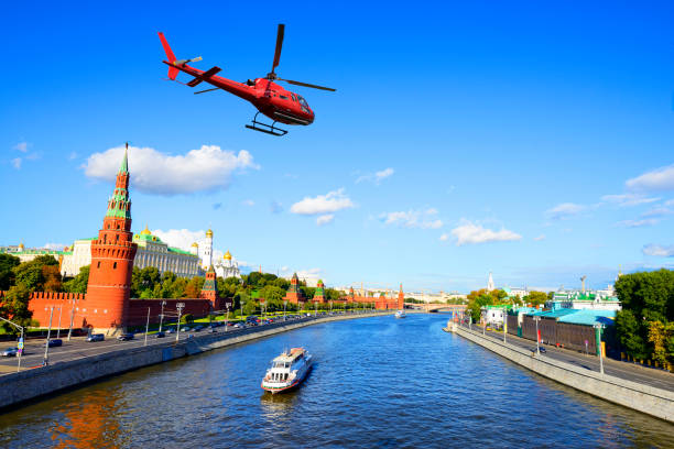 Moscow, Russia - August 8, 2016: Moscow boat on the river