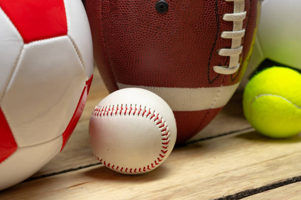 istock Sport leather balls close up studio shot 2078541259