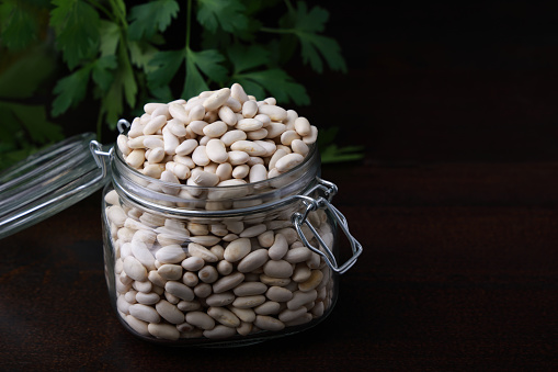 White Lentils from the Legume Family