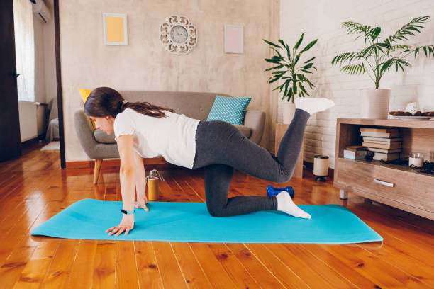 istock Pregnant woman exercise yoga 2078592802