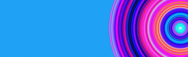 istock Abstract background color vivid pop art wide panoramic 2078625869