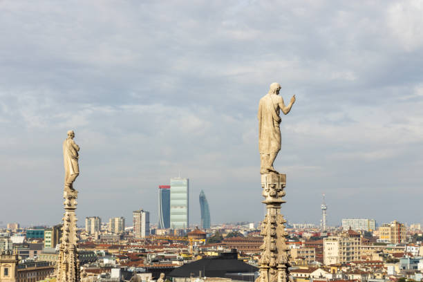 istock Milan skyline, Italy. 2078645933