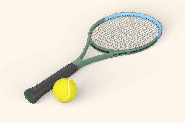 istock Tennis Racket and Ball 2078669022