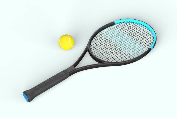 istock Tennis Racket and Ball 2078673296