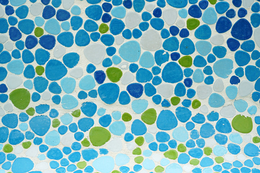 colorful mosaic pattern decoration background