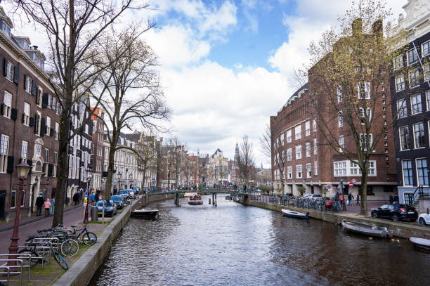 istock Amsterdam Canal from Sleutelbrug 2078708397