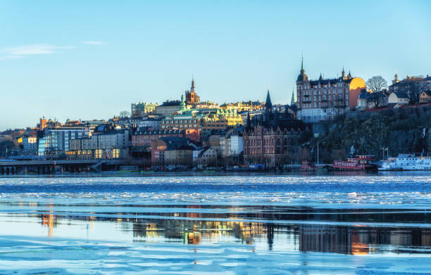 istock Old Town pier architecture in Sodermalm district of Stockholm, Sweden 2078754525