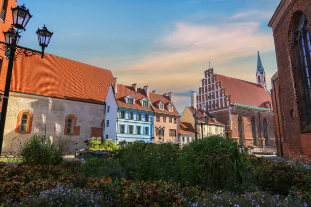 istock St. John`s church in the capital Riga, Latvia 2078773452