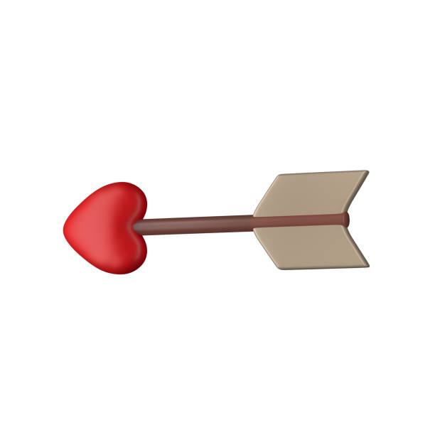 istock 3D Heart Arrow Illustration 2078779883