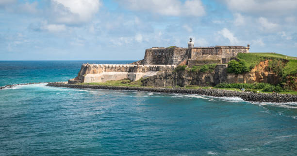istock Historic castle in old San Juan, Puerto Rico. 2078782014