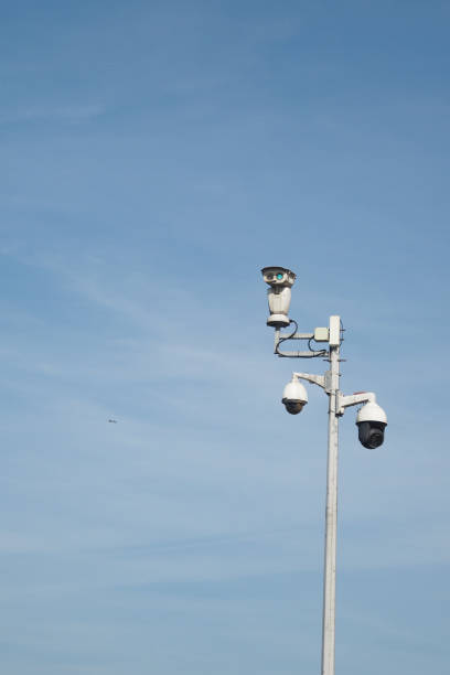 istock Close-up Of Security Camera On The Street. 2078818335
