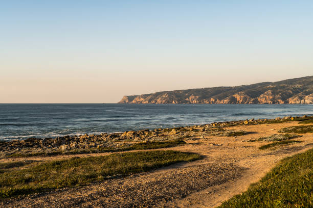 Beautiful coastline and ocean in Portugal.