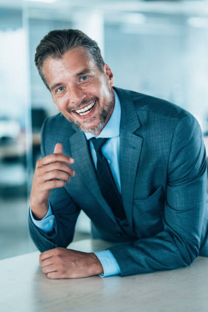istock Portrait of Confident businessman 2078931534