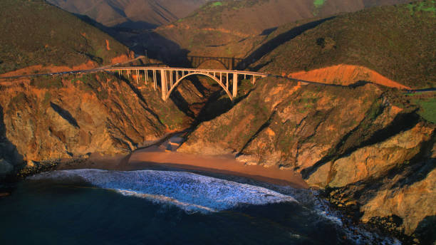 istock Big Sur Rocky Creek Bridge 2078945679