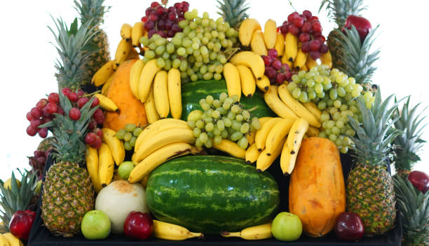 istock close up on stacking various fresh fruits 2079037949