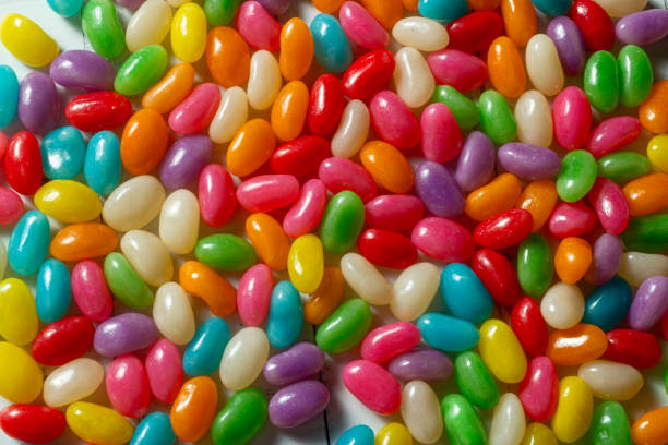 istock Colorful Jelly Beans candy background 2079065084