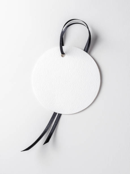 Blank Tag on white background.