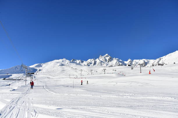 istock Slopes of Courchevel ski resort 2079178356