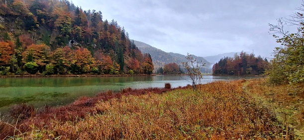 Weitsee Nähe Reit im Winkel Oberbayern im Herbst