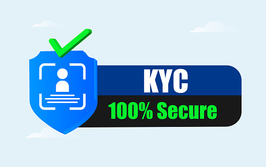 KYC. Know your Customer banner with KYC label, badge, stamp, sticker, tag design with profile identification icon. Know your customer or client importance banner to keep business safe and free of risk. Vector stock illustration EPS10

KYC. Know your customer or client importance social media awareness banner with a mobile phone screen to promote KYC to keep data safe and secured from any fraud. Business safety measures advertising banner idea. Vector stock illustration

KYC or know your customer with business verifying the identity of its clients concept vector illustrator stock illustration.

KYC or know your customer with business verifying the identity of its clients concept at the partners-to-be through a magnifying glass vector illustrator stock illustration
