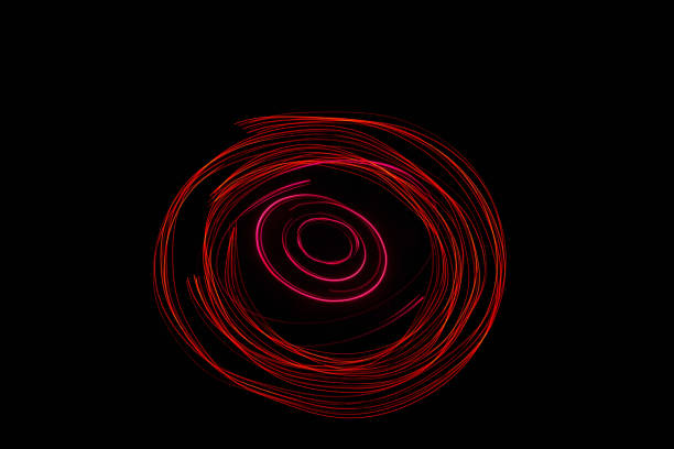 istock Moving swirls of colored lights 2079410275