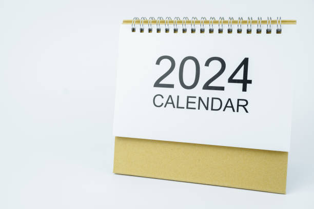 istock 2024 calendar on white background 2079462181