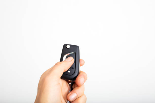 istock Man hand holding car key 2079612742