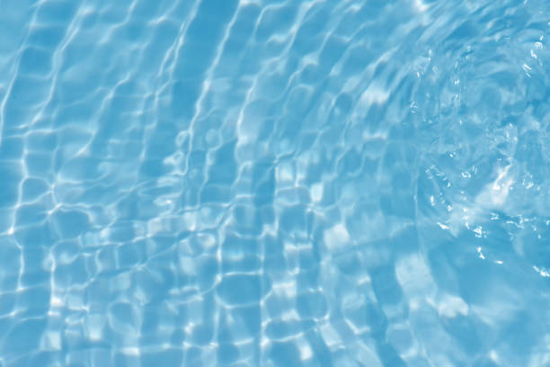 istock Blue water surface texture with ripples, splashes, and bubbles. Abstract summer banner background Water waves in sunlight with copy space cosmetic moisturizer micellar toner emulsion. Blue water wave. 2079633767