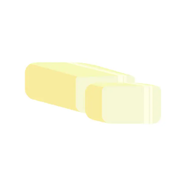 Vector illustration of mozzarella cheese bar