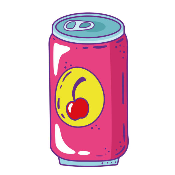 illustrations, cliparts, dessins animés et icônes de 90's pop art - pop art drink can can soda