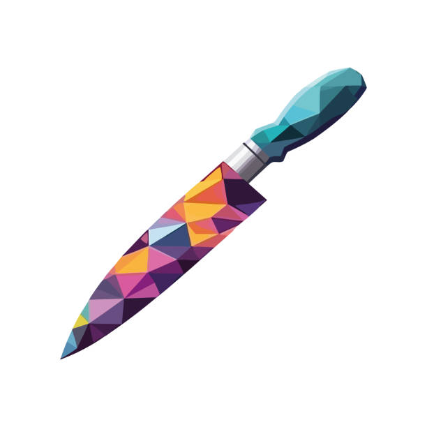 ilustrações, clipart, desenhos animados e ícones de canivete afiado no limite da criatividade - blade knife at the edge of sharp