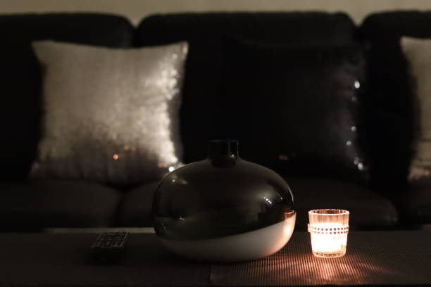 Its a beautiful night with candle light.