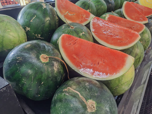 istock Watermelon is sold retail in supermarkets 2080028085