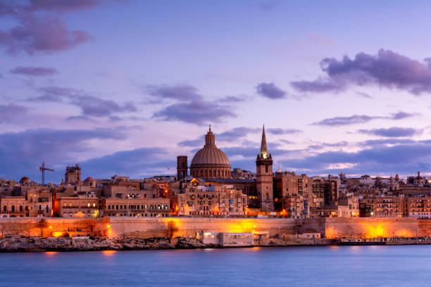 istock Valletta Skyline in the Evening, Malta. 2080076593