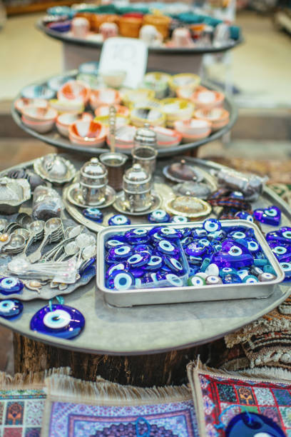 istock Evil Eye Beads  (Nazar Beads amulet) at a Turkish souvenir market 2080094273