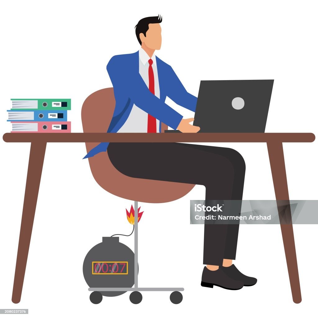 Exploding Sparks Bombing Ideas Inspiration Time Bomb Businessman Stock ...