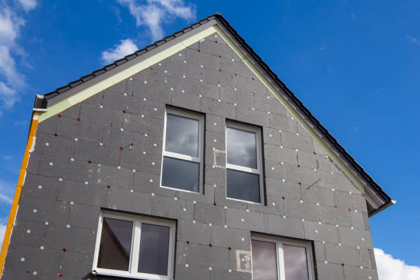 istock Thermal insulation of a house facade on a detached house 2080254786