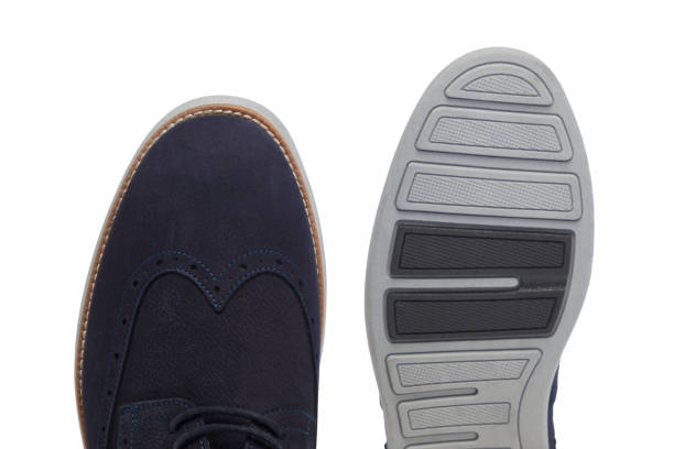 istock Suede Shoes On White Background 2080279945