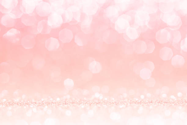 istock Pink gold, pink bokeh, circle abstract light background, pink Gold shining lights, sparkling glittering Valentines Day, women day or event lights romantic backdrop. Blurred abstract holiday background. 2080347291