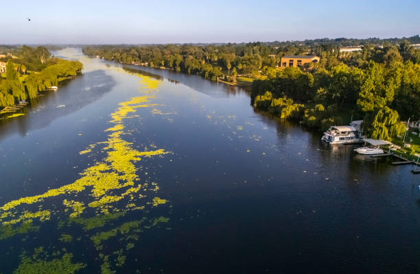 istock Boat Cruising on the Vaal River 2080350448