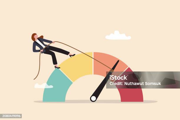 Reduce Risk Level Or Decrease Stress Anxiety Meter Lower Danger ...