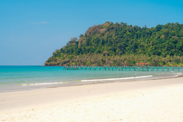 istock Beach scenery and blue waters on the island in summer 2080486171