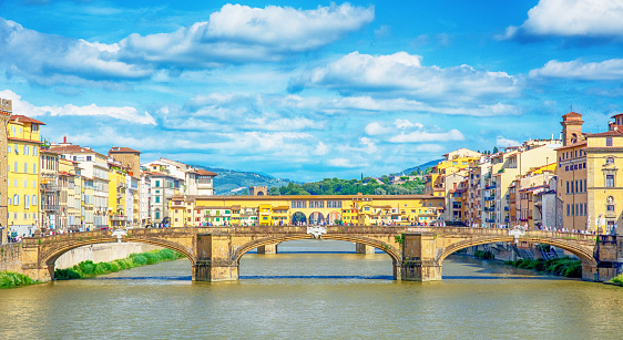 Ponte Santa Trinita in Florence, Italy