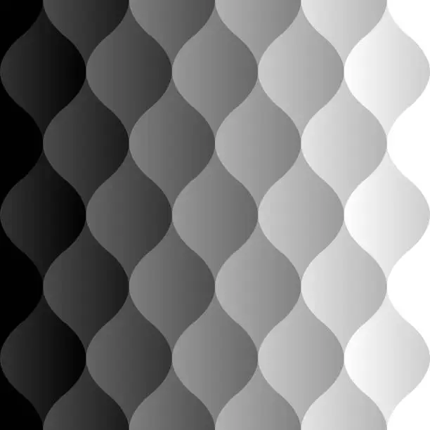 Vector illustration of Abstract geometric background with Gray gradient