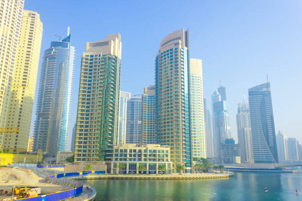 istock High rise buildings and streets in Dubai, UAE 2080593907