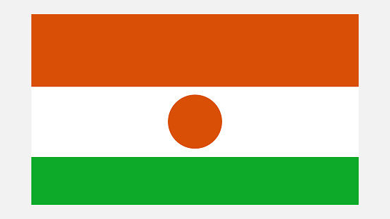NIGER Flag with Original color