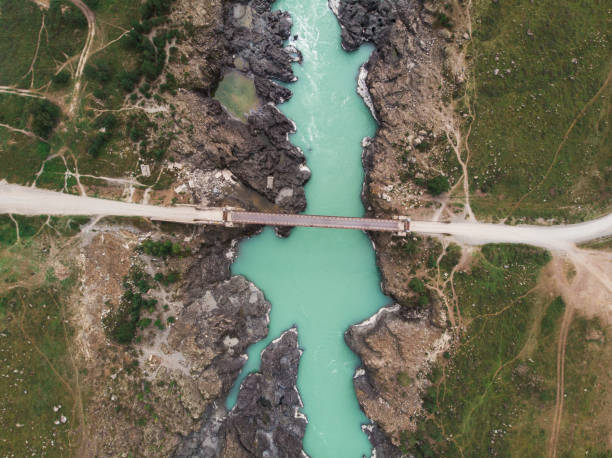 istock The Katun river rapids in summer day at the Oroctoy bridge 2080726817