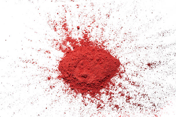 istock Closeup view of red Holi powder 2080895687