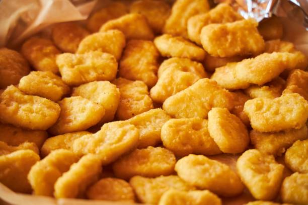 istock Deep-fried chicken in batter. Fast food. 2080949137